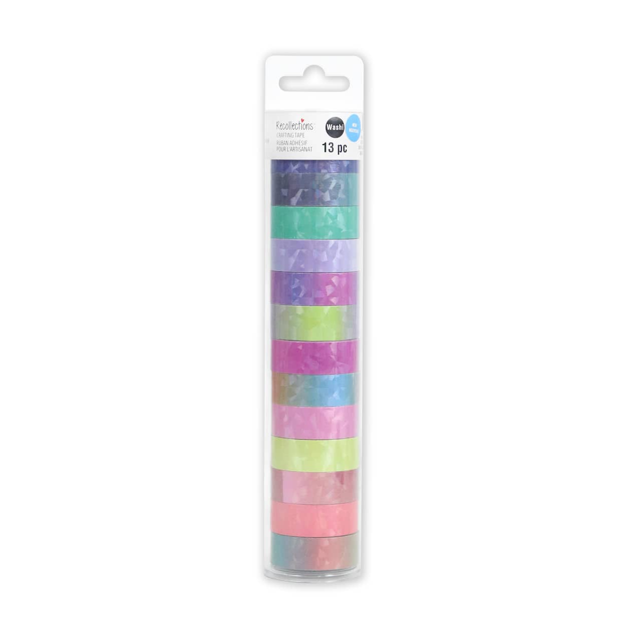 12 Pack: Ombre Rainbow Crafting Washi Tape Set by Recollections™